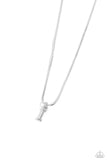 Seize the Initial - Silver - I Necklace