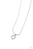 Seize the Initial - Silver - Q Necklace