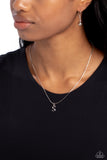 Seize the Initial - Silver - S Necklace