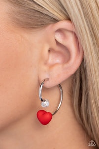 Romantic Representative - Red Earring