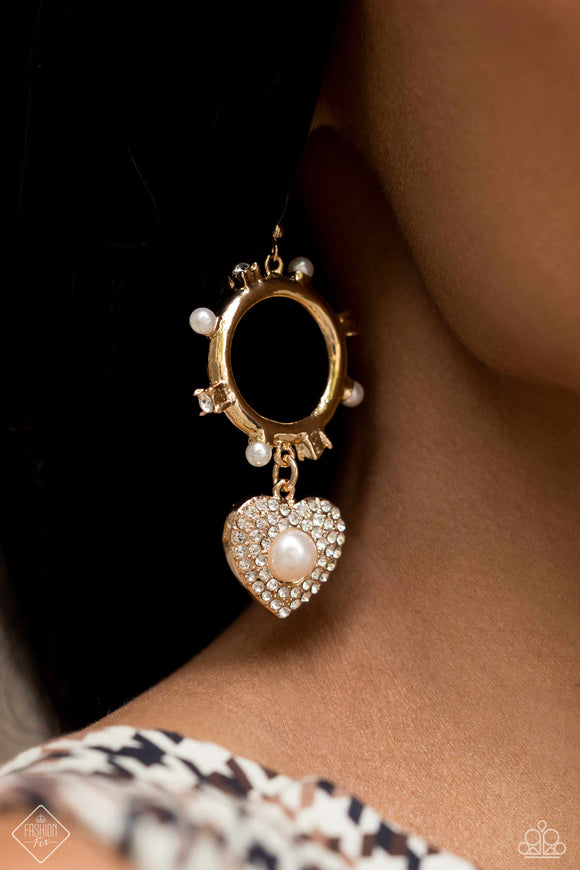 Romantic Relic - Gold Earring