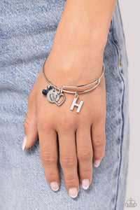 Making It INITIAL - Silver - H Bracelet