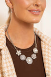 Sophisticated Style - White Necklace