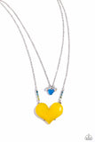 Heart-Racing Recognition - Yellow Necklace