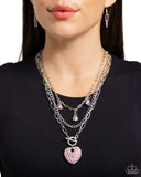 HEART History - Purple Necklace