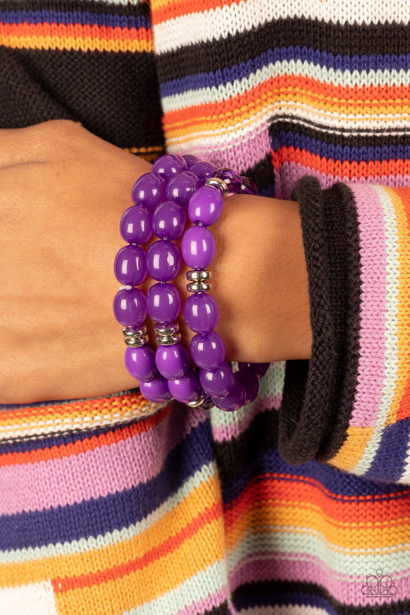 Coastal Coastin - Purple Bracelet