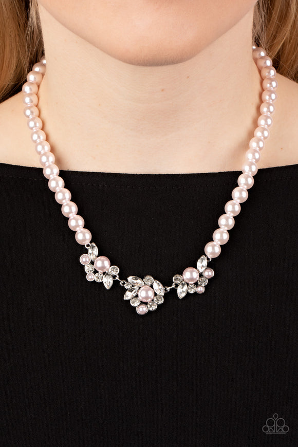 Royal Renditions - Pink Necklace