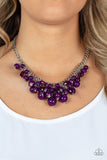 Broadway Bustle - Purple Necklace