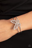 Butterfly Bella - White Bracelet