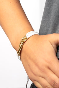 BEAD Bold- White Bracelet