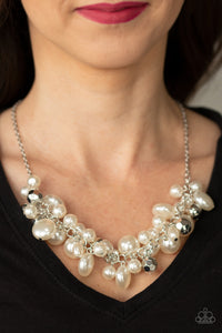 Battle of the Bombshells - White Necklace