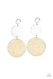 Beach Day Glow - Yellow Earring