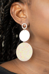 Beach Day Glow - Yellow Earring