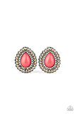 Beaded Blast- Pink Earring