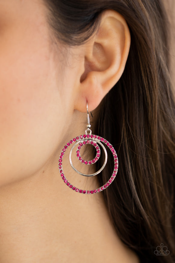 Bodaciously Bubbly - Pink Earring