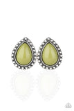 Boldly Beaded- Green Earring