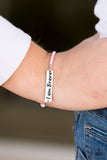 Brave Spirit- Pink Bracelet