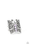 Butterfly Bling - Purple Ring