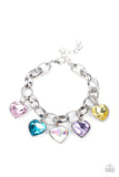 Candy Heart Charmer - Multi  Bracelet