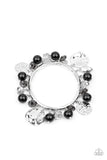 Charming Treasure - Black Bracelet