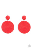 Circulate The Room - Red Earring