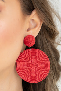 Circulate The Room - Red Earring