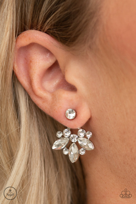 Crystal Constellations - White Earring