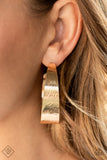 Curve Crushin - Gold Earring