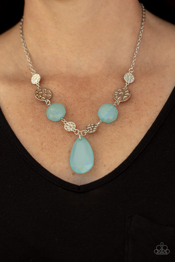 DEW What You Wanna DEW - Blue Necklace