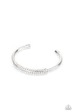 Day To Day Dazzle- White Bracelet