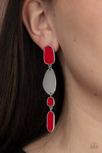 Deco By Design - Red Earring