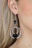 Deco Dancing - Black Earring