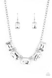 Deep Freeze Diva - White Necklace