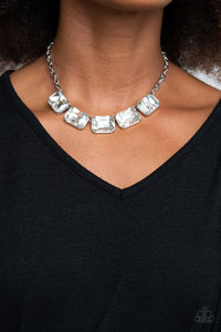 Deep Freeze Diva - White Necklace