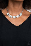 Deep Freeze Diva - White Necklace