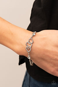 Desirable Dazzle - White Bracelet