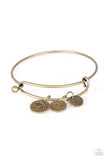 Dreamy Dandelions - Brass Bracelet