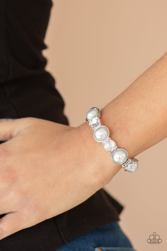 Elegant Entertainment - White Bracelet