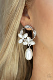 Elegant Expo - White Earring