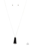 Empire State Elegance - Black Necklace