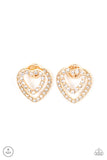 Ever Enamored - Gold Earring