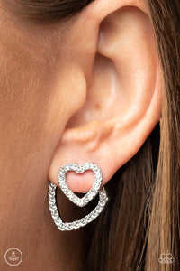 Ever Enamored - White Earring