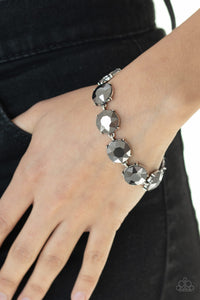 Fabulously Flashy- Silver Bracelet