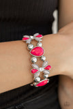 Fabulously Flourishing - Pink Bracelet