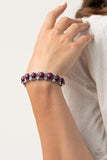 Flamboyantly Fruity - Purple Bracelet