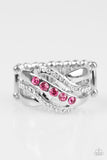 Flirting With Sparkle- Pink Ring