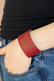 Flirty Flutter- Red Urban Bracelet