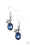 Floral Finery- Blue Earring