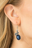 Floral Finery- Blue Earring