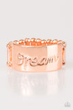 Follow Your Dreams- Copper Ring